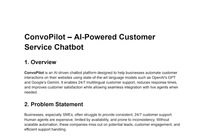 develop production ready ai saas mvp web app